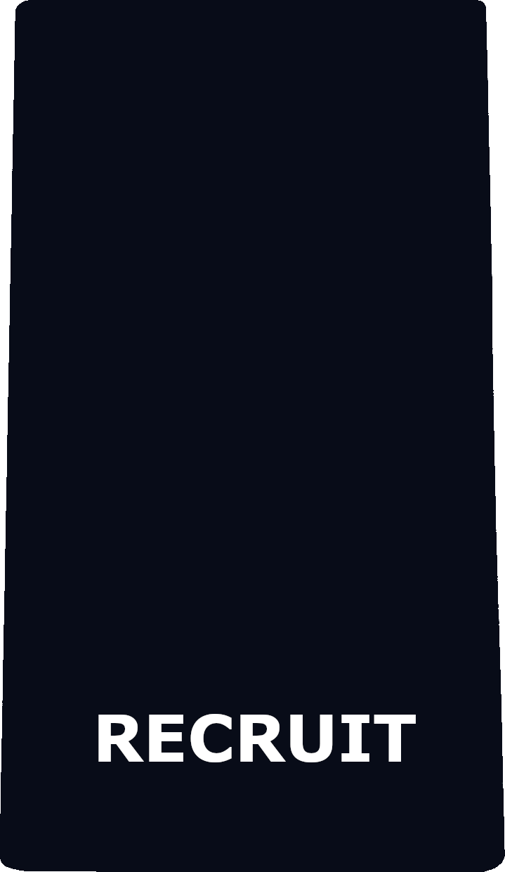 Recruit Firefighter rank insignia